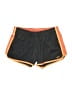 Nike 100% Polyester Color Block Orange Athletic Shorts Size S - photo 1