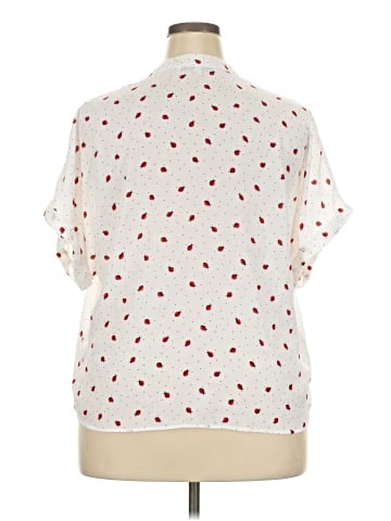Sweet Rain Short Sleeve Blouse (view 2)