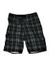 O'Neill Plaid Black Board Shorts Size 8 (estimated) - photo 1