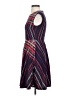 Donna Morgan Argyle Blue Cocktail Dress Size 0 - photo 5