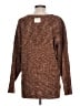 Abercrombie & Fitch Marled Brown Pullover Sweater Size L - photo 2