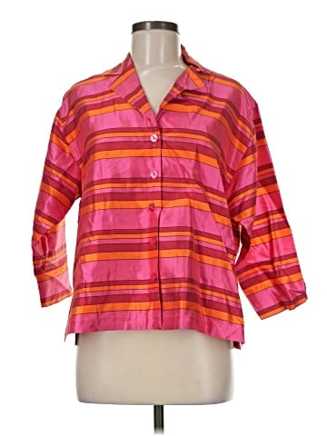 Preston & York 3/4 Sleeve Silk Top (view 1)