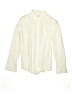 J.Crew 100% Cotton Solid Ivory Long Sleeve Button-Down Shirt Size 10 - photo 1