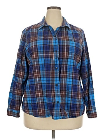 L.L.Bean Long Sleeve Button-Down Shirt (view 1)