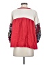 Umgee Red 3/4 Sleeve Blouse Size S - photo 2