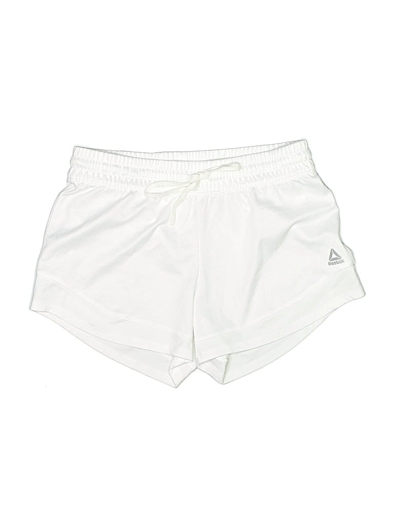 Pre-owned Reebok Athletic Shorts In White
