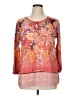 One World Orange 3/4 Sleeve Blouse Size 1X - photo 1