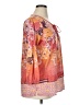 One World Orange 3/4 Sleeve Blouse Size 1X - photo 4