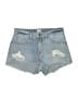 Rip Curl Blue Denim Shorts Size 5 - photo 1
