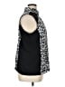 Weekends by Chico's Animal Print Silver Vest Size XL (3) - photo 4