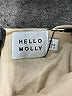 Hello Molly 100% Polyester Metallic Gold Cocktail Dress Size 2 - photo 7