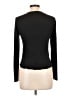 One Step Up Black Long Sleeve Top Size L - photo 2