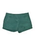 J.Crew 100% Cotton Solid Teal Shorts Size 2 - photo 1