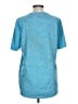 Nike 100% Polyester Blue Active T-Shirt Size L - photo 2