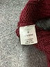 Mi ami 100% Rayon Burgundy Pullover Sweater Size M - photo 8