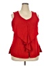 Avenue Studio Red Sleeveless Blouse Size 18 - 20 - photo 1
