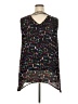 Ryan Wythe 100% Polyester Black Sleeveless Blouse Size 2X - photo 2
