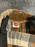 Unbranded 100% Polyester Plaid Brown Skirt Size 110 cm / US 5-6 - photo 3