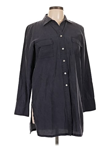 Worthington 3/4 Sleeve Button-Down Shirt (view 1)