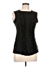 Tory Burch Black Sleeveless Blouse Size L - photo 1