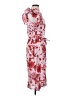 Zara Floral Red Casual Dress Size XS - photo 4