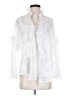 French Connection 100% Polyester White Long Sleeve Blouse Size S - photo 1