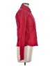 BCBGMAXAZRIA Solid Red Long Sleeve Button-Down Shirt Size 6 - photo 4