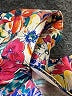 Zara Print Blue Cocktail Dress Size S - photo 7