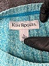 Kim Rogers 100% Cotton Teal Pullover Sweater Size L - photo 7