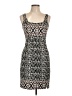 Save The Queen Print Gray Cocktail Dress Size L - photo 1