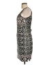 Save The Queen Print Gray Cocktail Dress Size L - photo 5