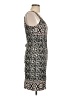 Save The Queen Print Gray Cocktail Dress Size L - photo 4