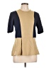 3.1 Phillip Lim for Target Color Block Tan Short Sleeve Top Size L - photo 1