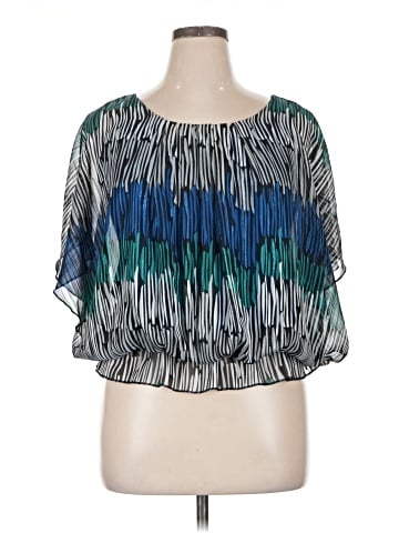 DressBarn Short Sleeve Blouse (view 1)