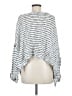 We the Free 100% Cotton Stripes White Pullover Sweater Size M - photo 2