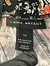 Lane Bryant Floral Black Casual Pants Size 16 - photo 4