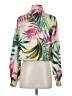 Guess Print Green Long Sleeve Blouse Size XS - photo 2