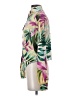Guess Print Green Long Sleeve Blouse Size XS - photo 5