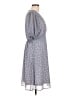 Gilli Polka Dots Gray Casual Dress Size L - photo 4