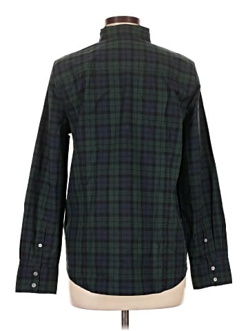 J.Crew Factory Store Long Sleeve Button-Down Shirt (view 2)