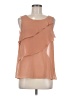 Forever 21 100% Polyester Orange Tan Sleeveless Blouse Size L - photo 1