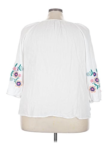 Talbots 3/4 Sleeve Blouse (view 2)