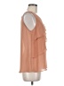 Forever 21 100% Polyester Orange Tan Sleeveless Blouse Size L - photo 4