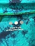 Three Dots 100% Silk Tie-dye Teal Casual Dress Size M - photo 7