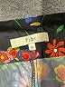 Tibi 100% Polyester Floral Black Shorts Size M - photo 3