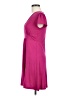 Chesley Solid Pink Casual Dress Size M - photo 5