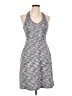 MPG Chevron-herringbone Gray Casual Dress Size S - photo 1
