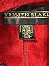 Kristen Blake 100% Polyester Red Jacket Size M - photo 6