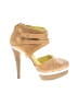 BCBGMAXAZRIA Runway Tan Heels Size 9 - photo 1
