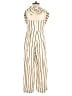 Sancia Stripes Ivory Jumpsuit Size XS - photo 2